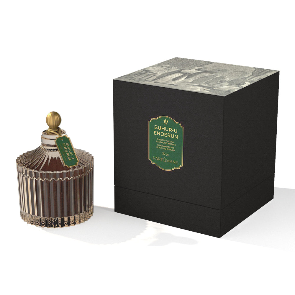 PARFUMANE ● Buhur-u Enderun | Scented Natural Oud Incense, Mysterious Fragrance World of Palaces - BUHUR-U ENDERUN 30gr