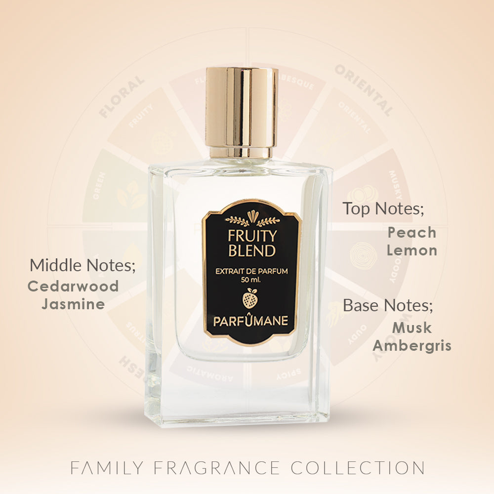 PARFUMANE ● Fruity Blend | Extrait Parfum, Tatlı ve Canlı Meyve Esintileriyle - FRUITY BLEND 50ml