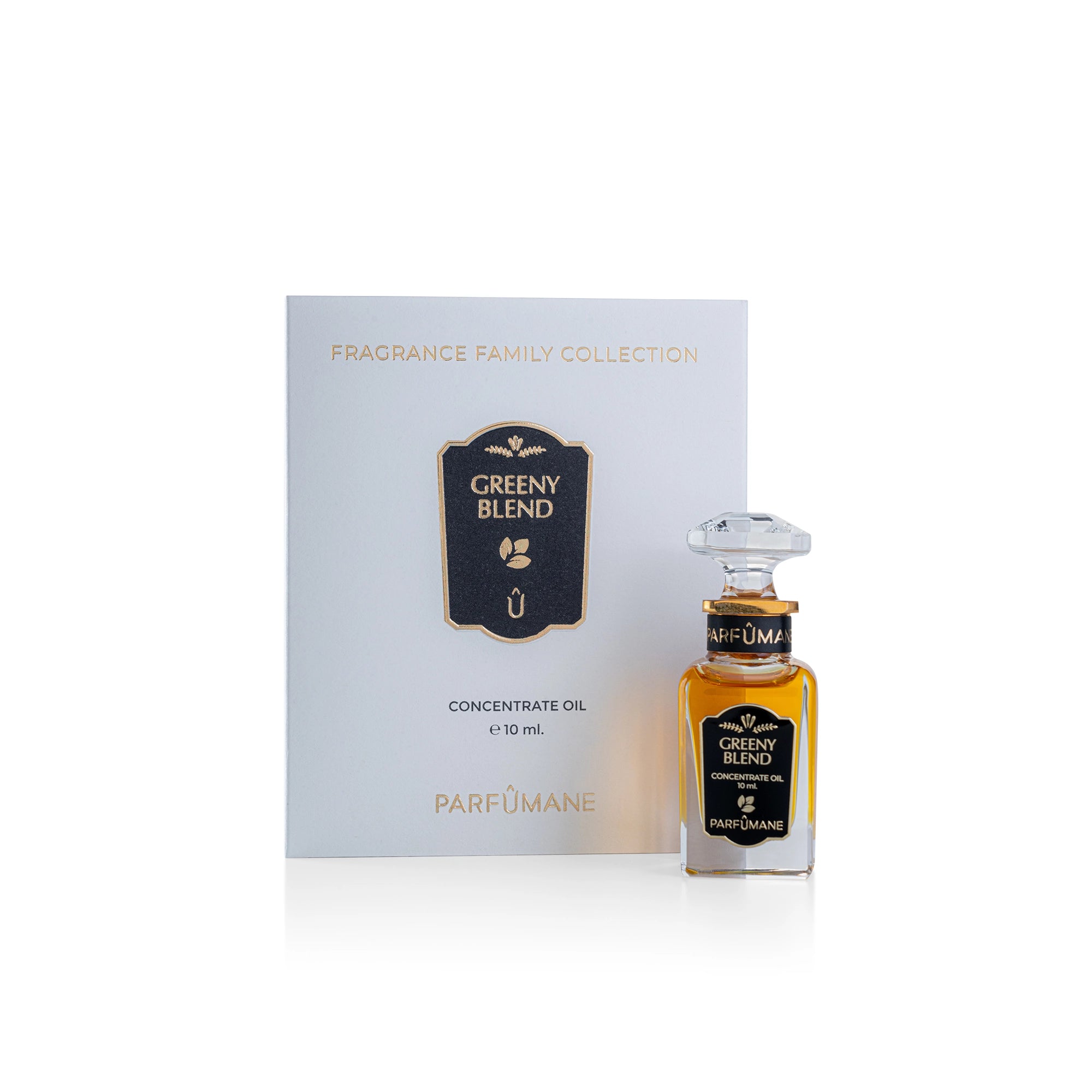 PARFUMANE ● Greeny Blend | Alkolsüz Konsantre Yağ Parfüm, Bergamot ve Yeşil İncir ile Baharatlı Ferahlık – GREENY BLEND 10ml