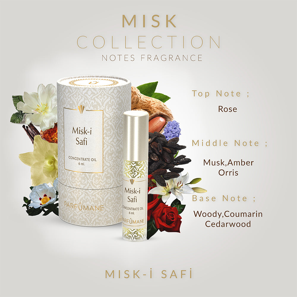 PARFUMANE ● Misk-i Safi | Concentrated Essence, Pure and Clean Natural Perfume - MISK-I SAFİ 6ml