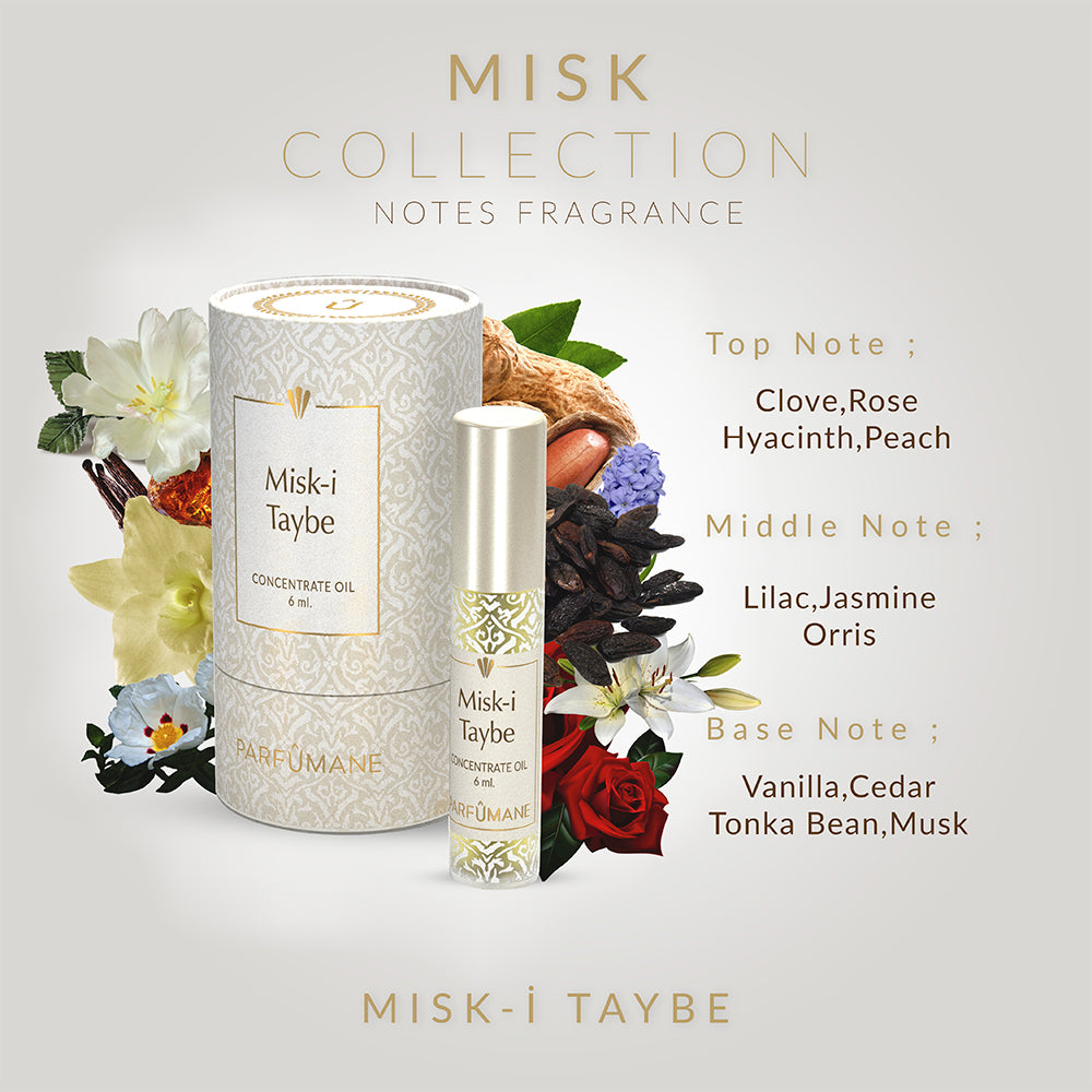 PARFUMANE ● Misk-i Taybe | Concentrated Essence, Medina-Inspired Natural Fragrance - MİSK-İ TAYBE 6ml