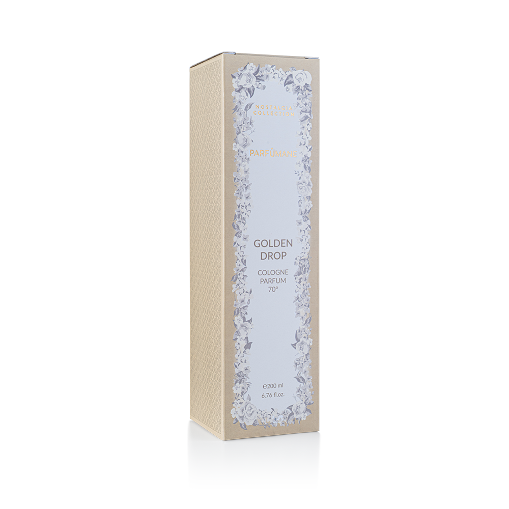 PARFUMANE ● Golden Drop | Perfume Cologne, Sparkling and Refreshing Fragrance Experience - GOLDEN DROP Perfume Cologne 200ml