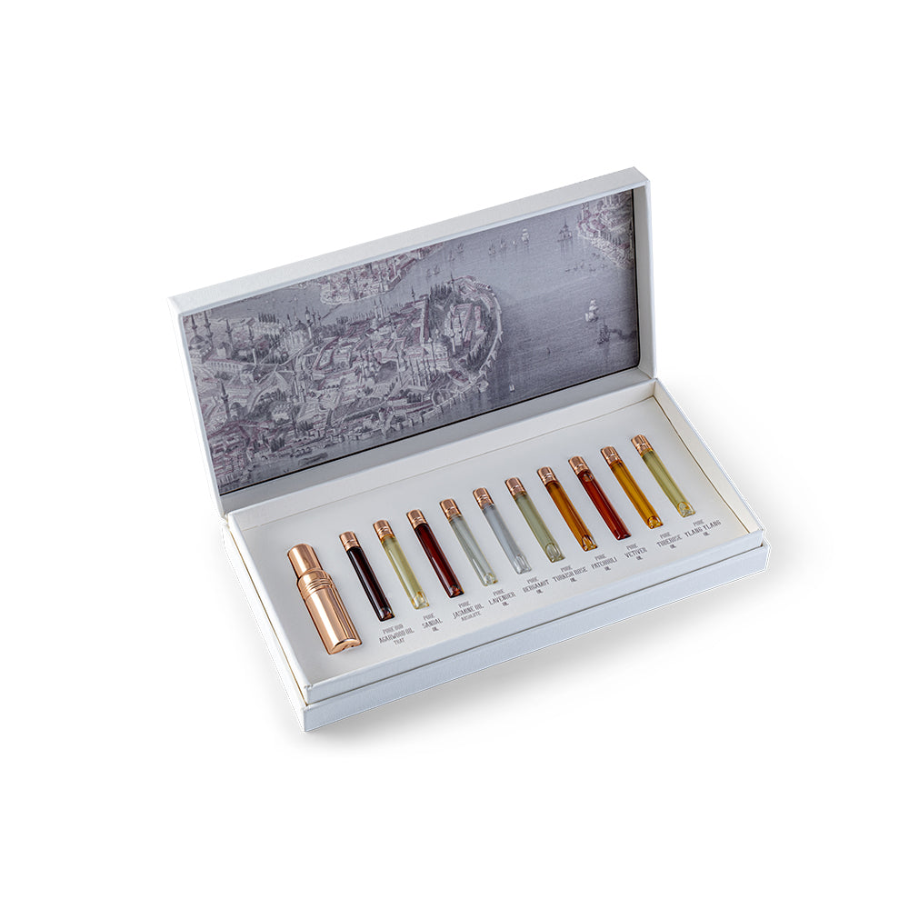 PARFUMANE ● Natural Collection | Luxury Natural Perfume Oil Set, Permanent and Special Fragrances - 10 Special Essence Vials