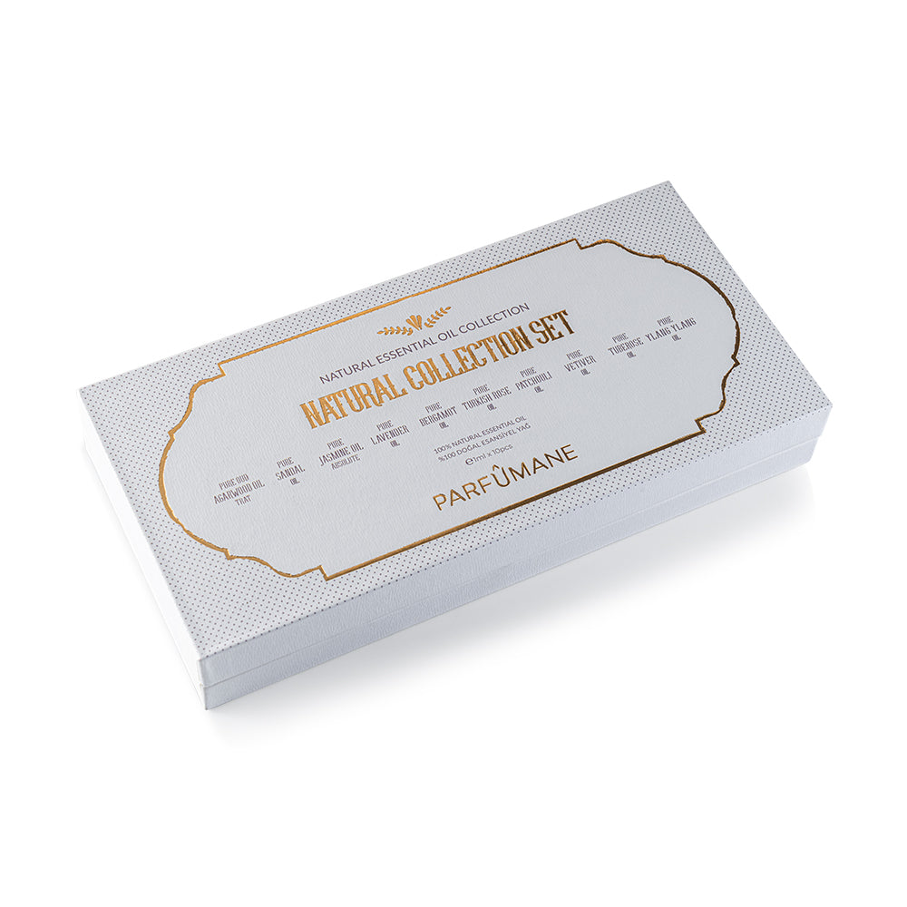 PARFUMANE ● Natural Collection | Luxury Natural Perfume Oil Set, Permanent and Special Fragrances - 10 Special Essence Vials