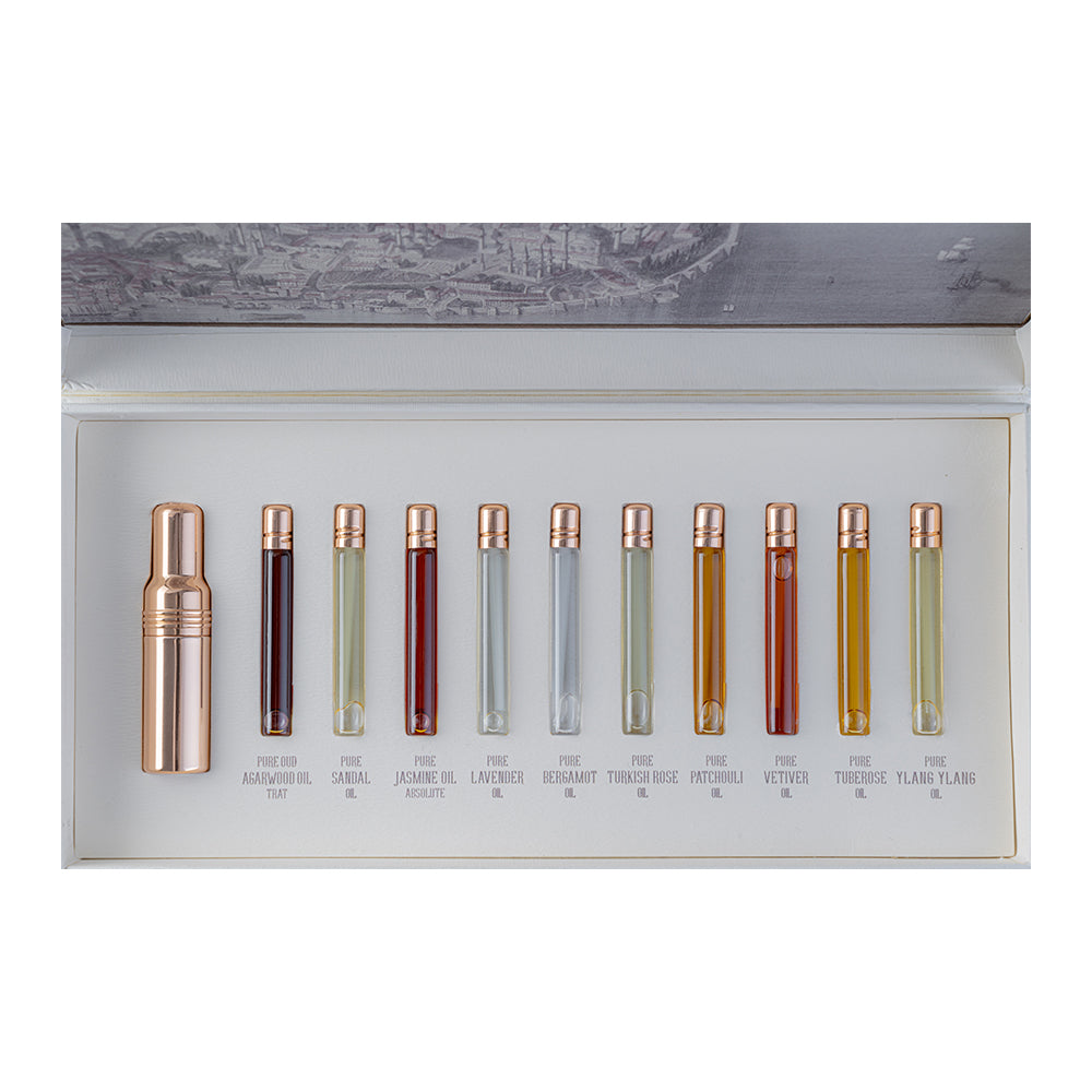 PARFUMANE ● Natural Collection | Luxury Natural Perfume Oil Set, Permanent and Special Fragrances - 10 Special Essence Vials