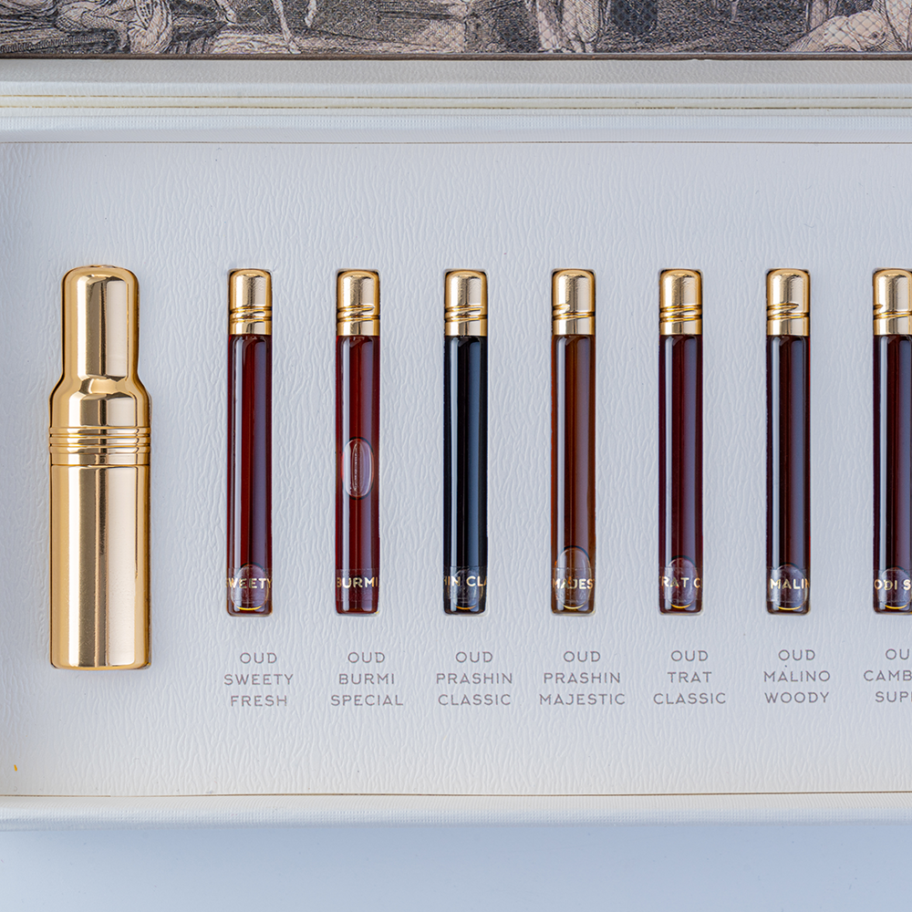 PARFUMANE ● Natural Agarwood Set | %100 Doğal Oud – 10 Parçalık Özel Taşıma Koleksiyonu – NATURAL AGARWOOD SET