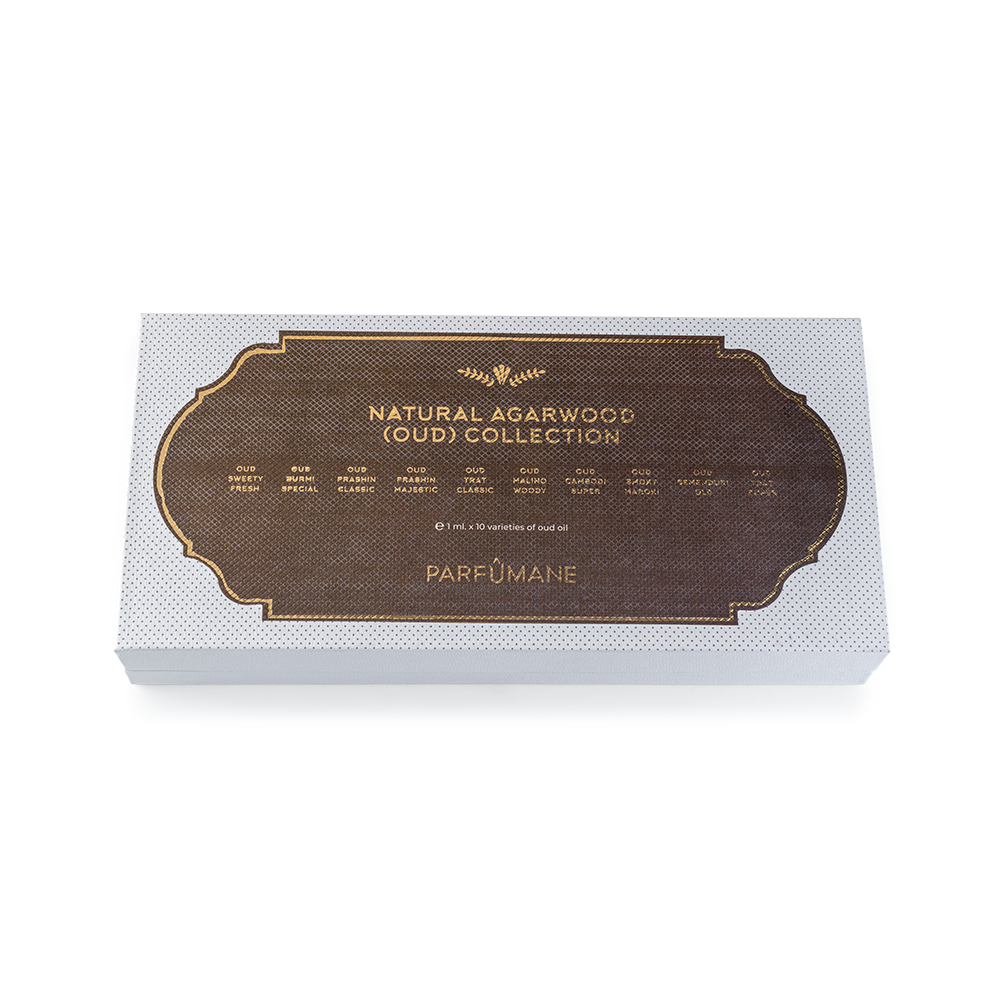PARFUMANE ● Natural Agarwood Set | %100 Doğal Oud – 10 Parçalık Özel Taşıma Koleksiyonu – NATURAL AGARWOOD SET