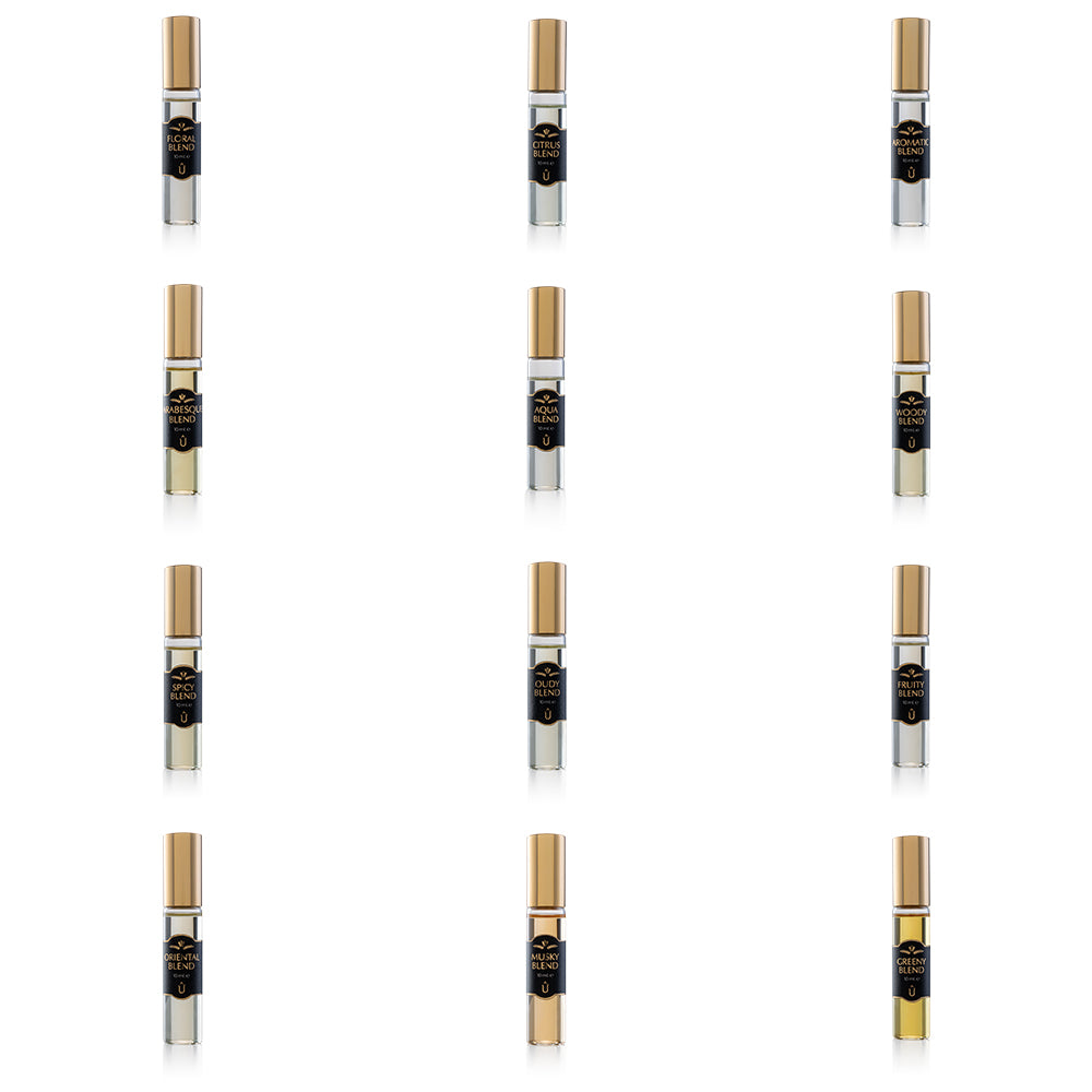 PARFUMANE ● Family Fragrance | 12 Farklı Eşsiz Koku ile Günlük ve Özel Anlara Uyumlu Set - Koleksiyon Seti 12x10 ml. Sprey Parfüm