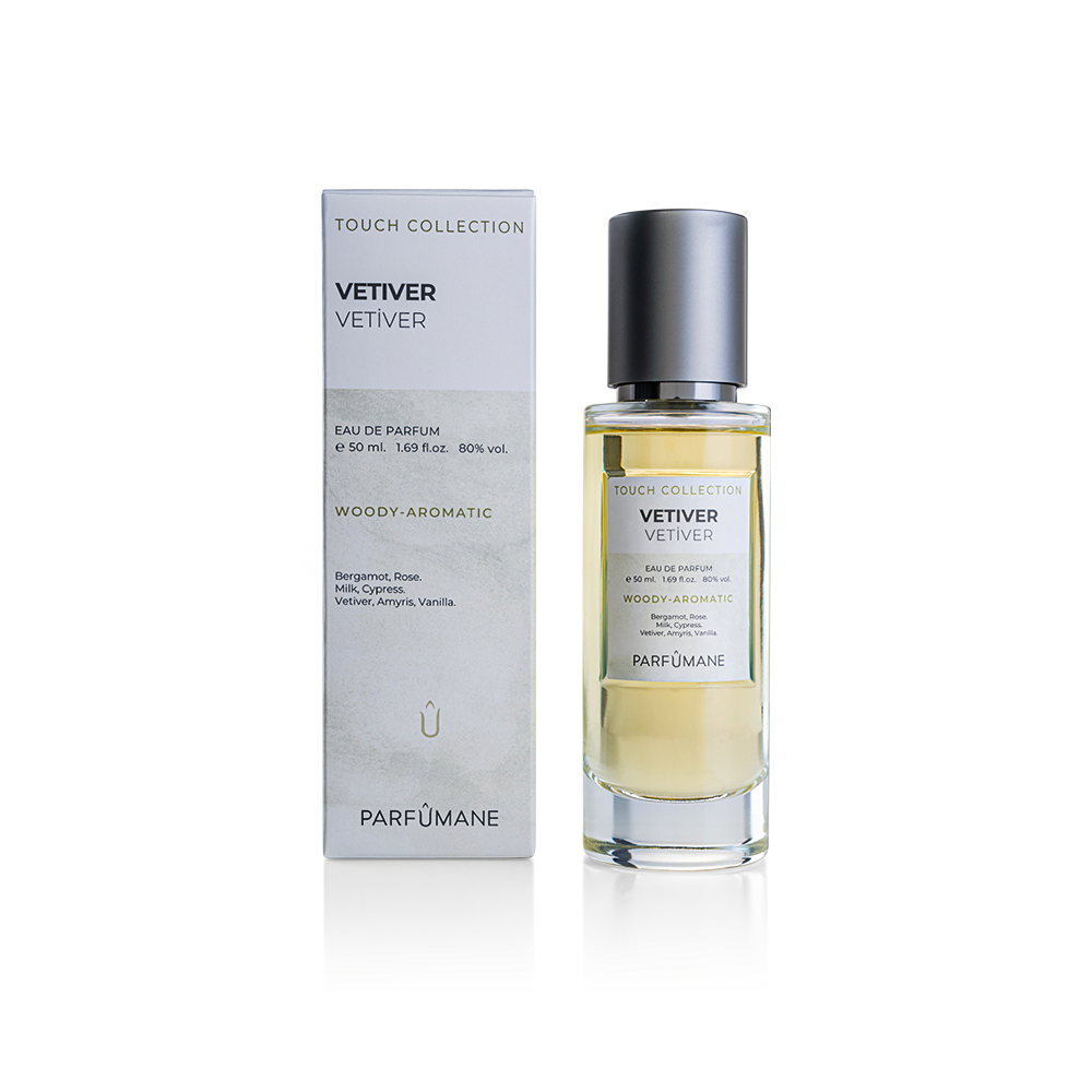 PARFUMANE ● Vetiver | Eau De Perfume, Earthy Tone Fresh Vetiver Breeze - VETIVER 50ml