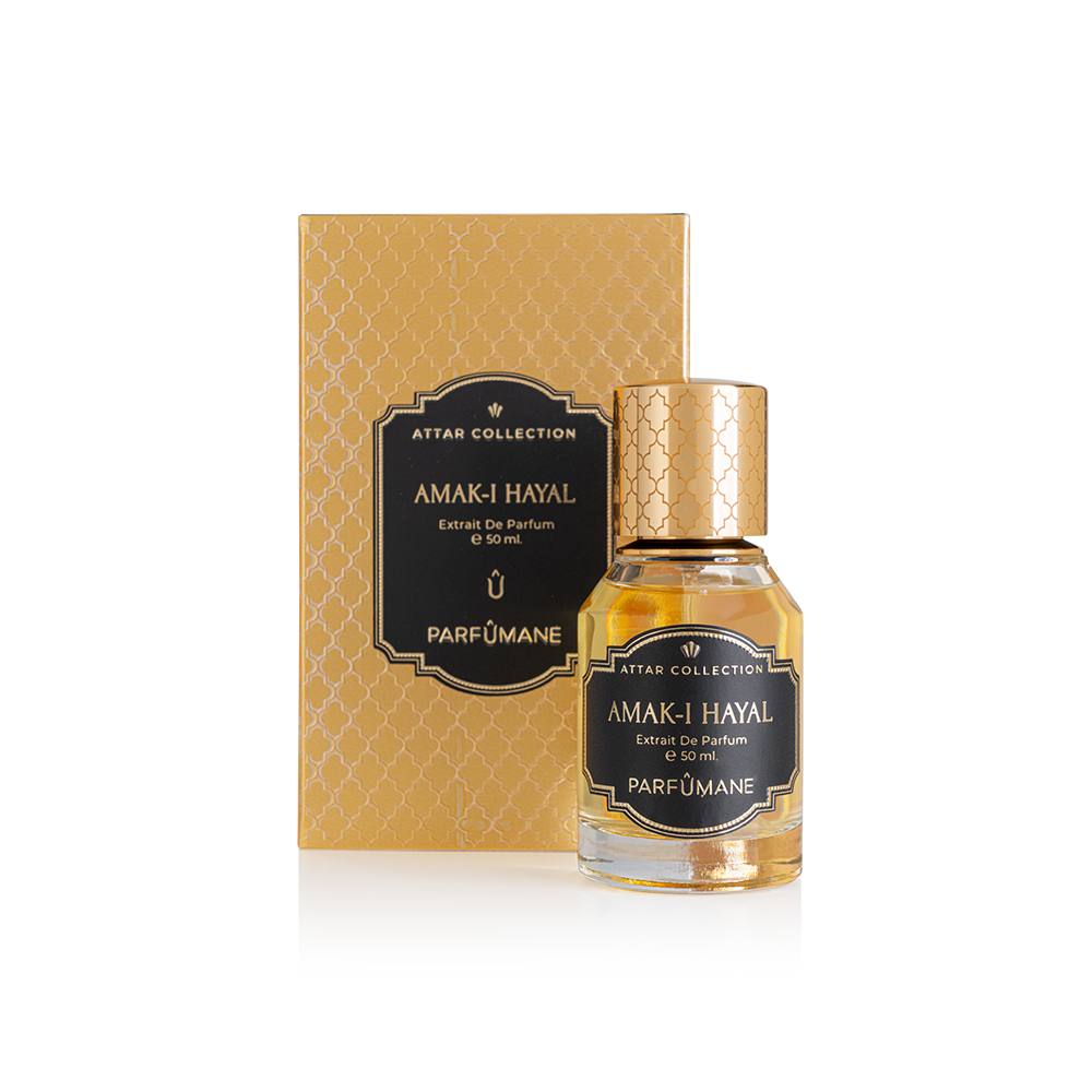PARFUMANE ● Amak-ı Hayal | Extrait De Parfüm, Doğal ve Yoğun Attar Esanslarıyla Kalıcı Koku - AMAK-I HAYAL 50ml