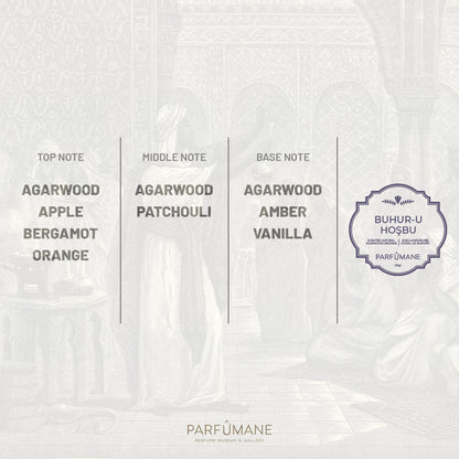 PARFUMANE ● Buhur-u Hoşbu | Kokulandırılmış Doğal Ud Buhuru, Ferah ve Zarif Esanslar - BUHUR-U HOŞBU 30gr