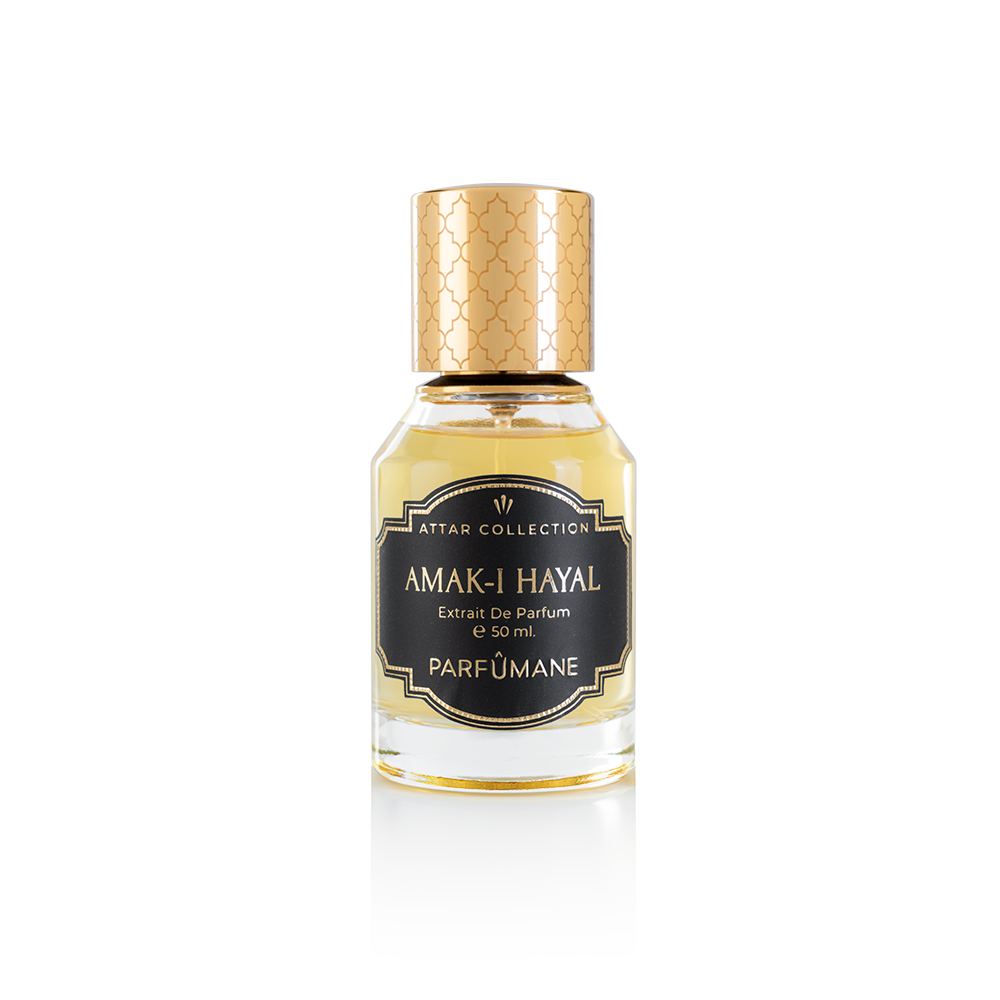 PARFUMANE ● Amak-ı Hayal | Extrait De Parfüm, Doğal ve Yoğun Attar Esanslarıyla Kalıcı Koku - AMAK-I HAYAL 50ml