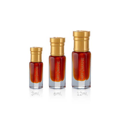 PARFUMANE ● Natural Oil Perfume | Turkish Rose, 100% Natural Perfume with Traditional Turkish Rose Essence - Turkish Rose Parfumane Natural Oil Perfume 3/6/12 ml