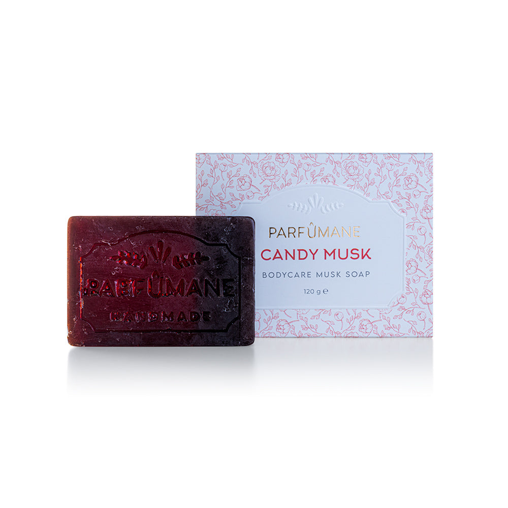 PARFUMANE ● Candy Musk | Natural Soap, Elegant Musk and Sweet Softness - Elegant Musk, Sweet Softness