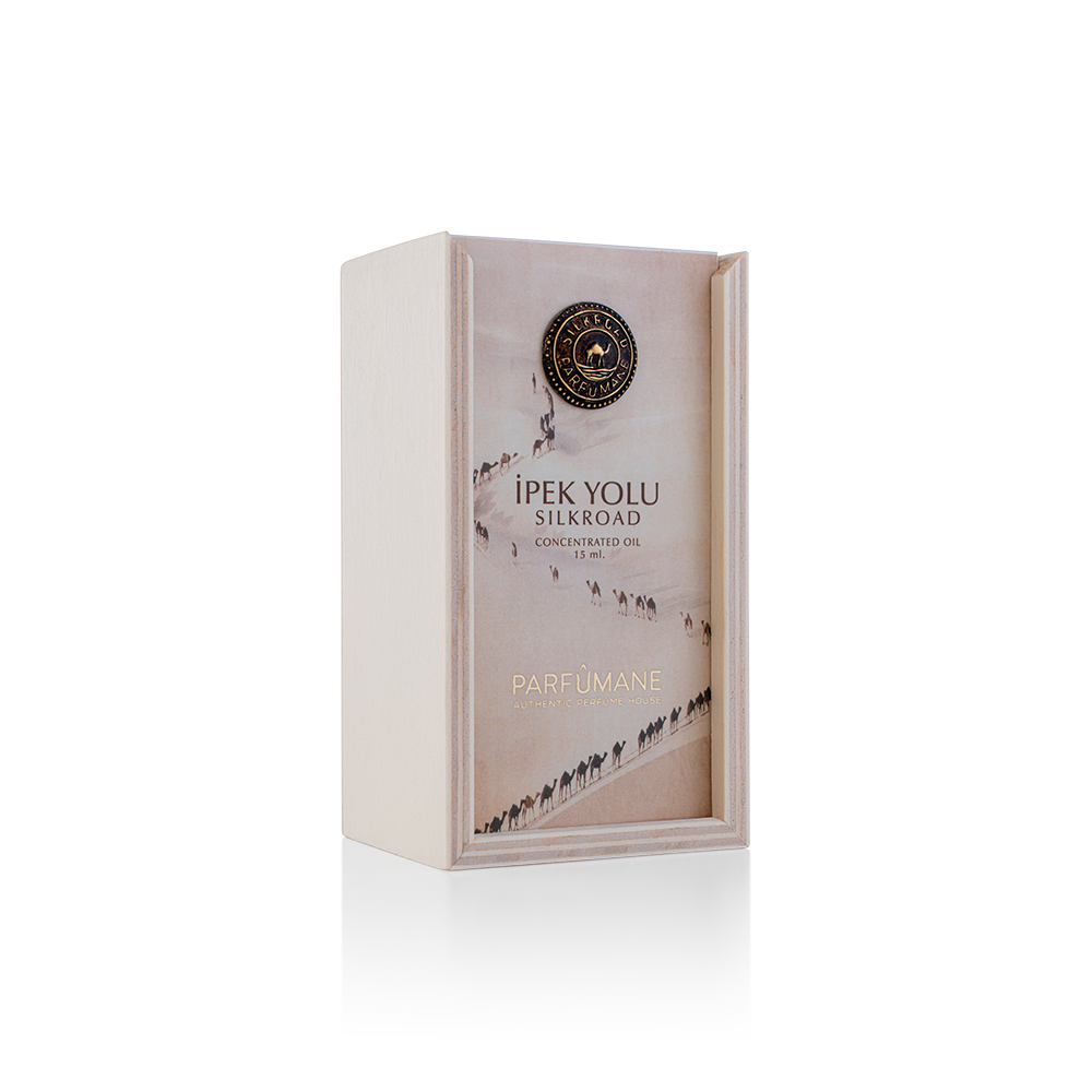 PARFUMANE ● Silkroad | Concentrated Perfume Oil in Antique Bottle, Journey with the Mysterious Scents of History - Silk Road SILKROAD 15ml