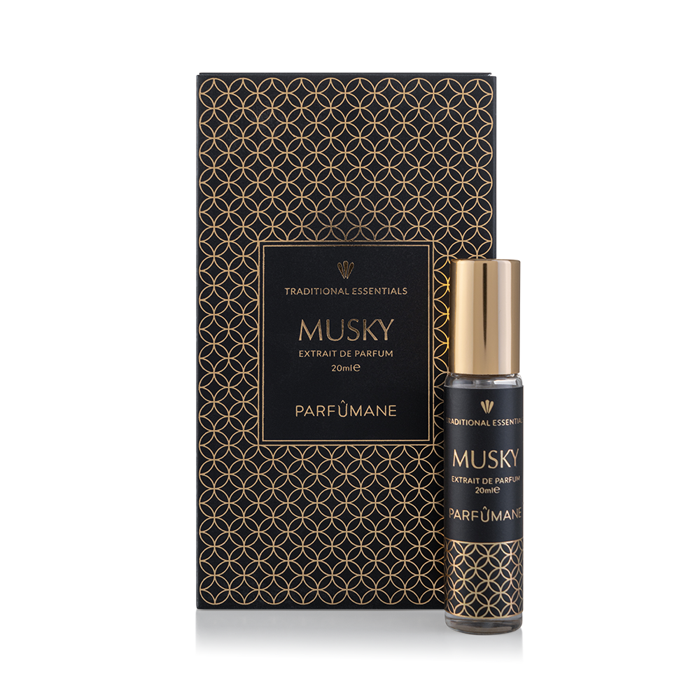 PARFUMANE ● Musky | Extrait Perfume, Permanent and Soft Musk Essence - MUSKY 20ml