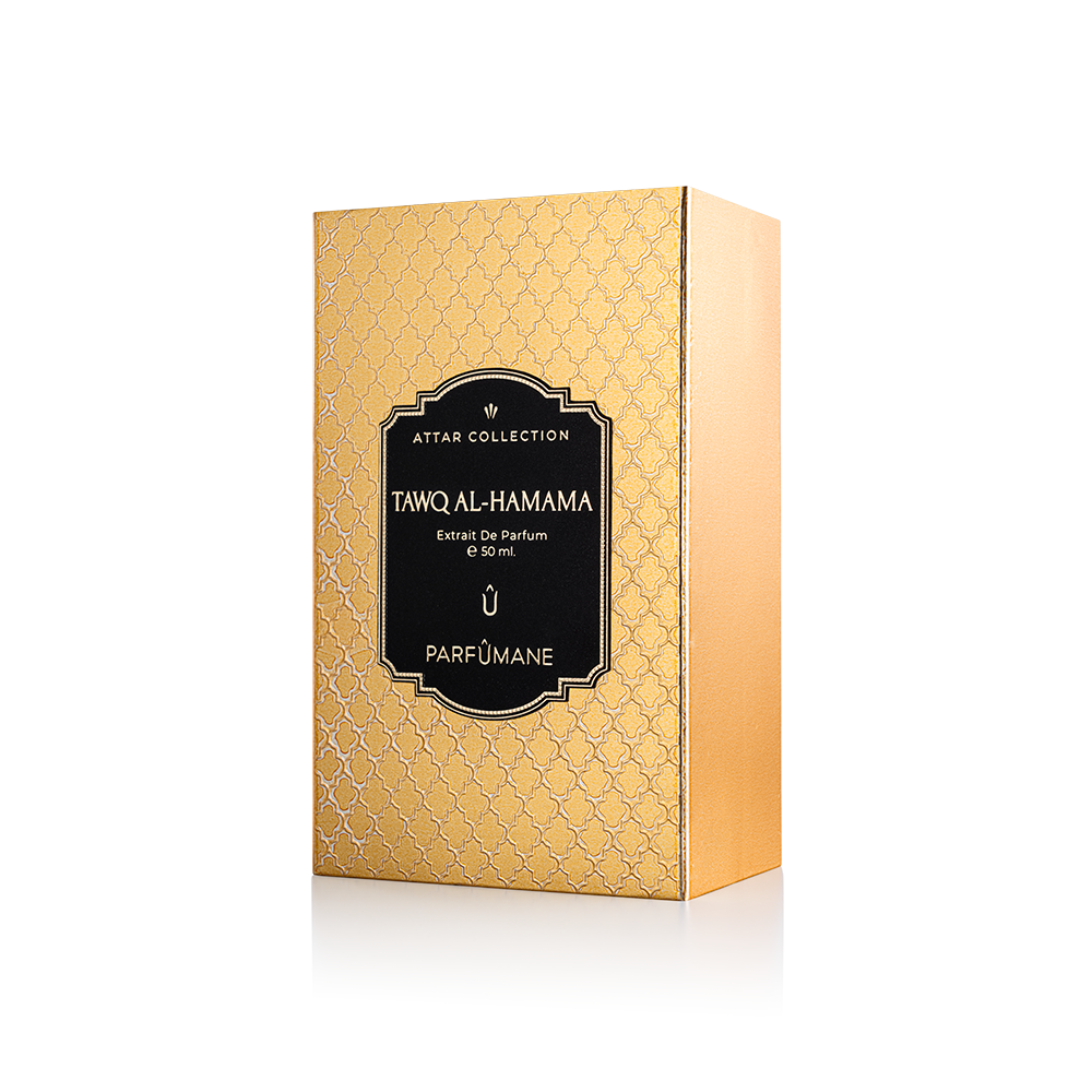 PARFUMANE ● Tawq Al-Hamama | Extrait De Parfüm, Doğal ve Yoğun Attar Esanslarıyla Kalıcı Koku - TAWQ AL-HAMAMA 50ml