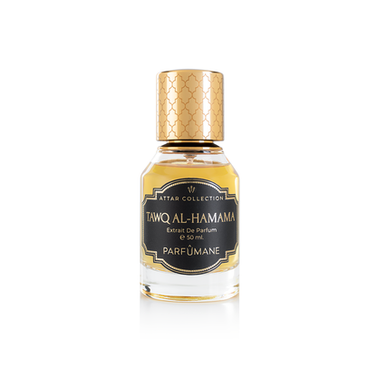 PARFUMANE ● Tawq Al-Hamama | Extrait De Perfume, Permanent Fragrance with Natural and Intense Attar Essences - TAWQ AL-HAMAMA 50ml
