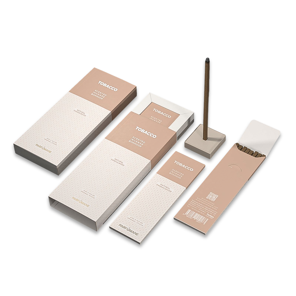 PARFUMANE ● Tobacco | Scented Stick Incense, Intense and Fascinating Aroma of Tobacco - TOBACCO Scented Stick Incense